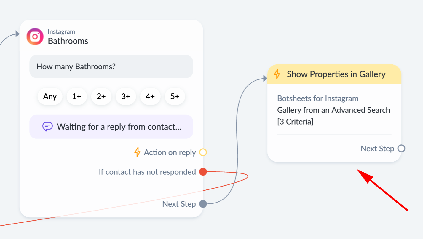 Botsheets Search Action